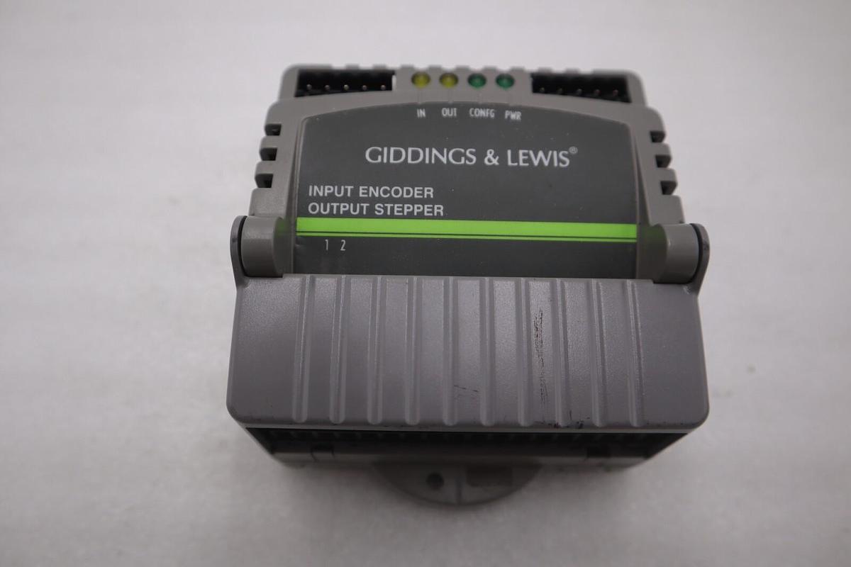Used GIDDINGS & LEWIS M.1017.3143 R5 STEPPER OUTPUT ENCODER INPUT STOCK 661-D
