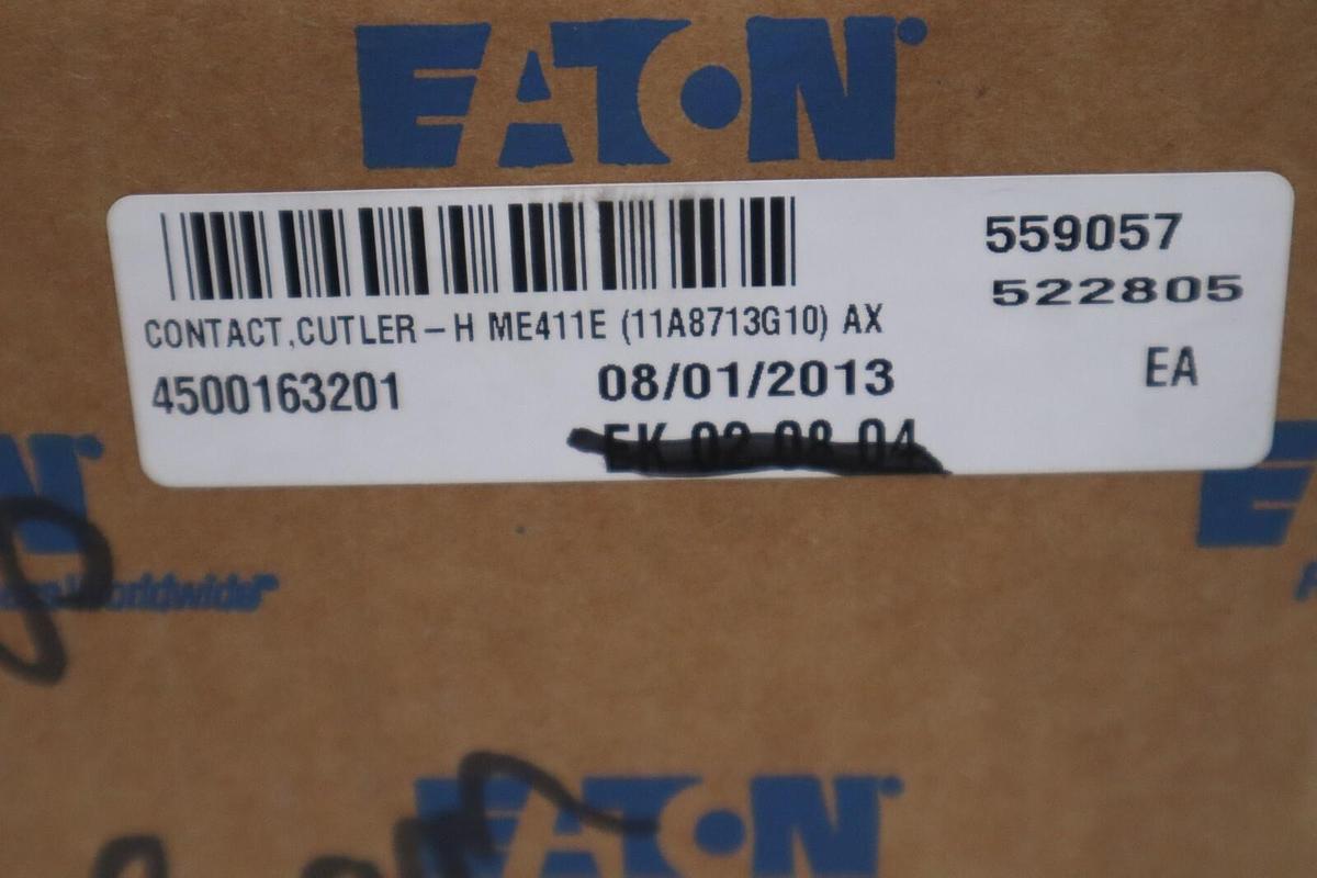 Used Eaton ME411E DC Definite Purpose Contactor; Size 4 NEW #G445
