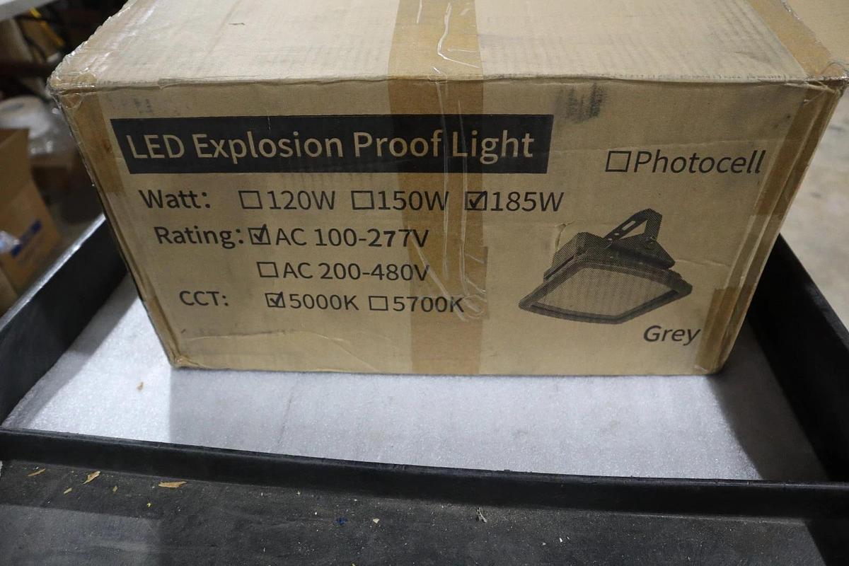 Used LLWINC CES-200W-120V-50K Flood Light Explosion Proof - NEW IN BOX - STOCK 1701CC
