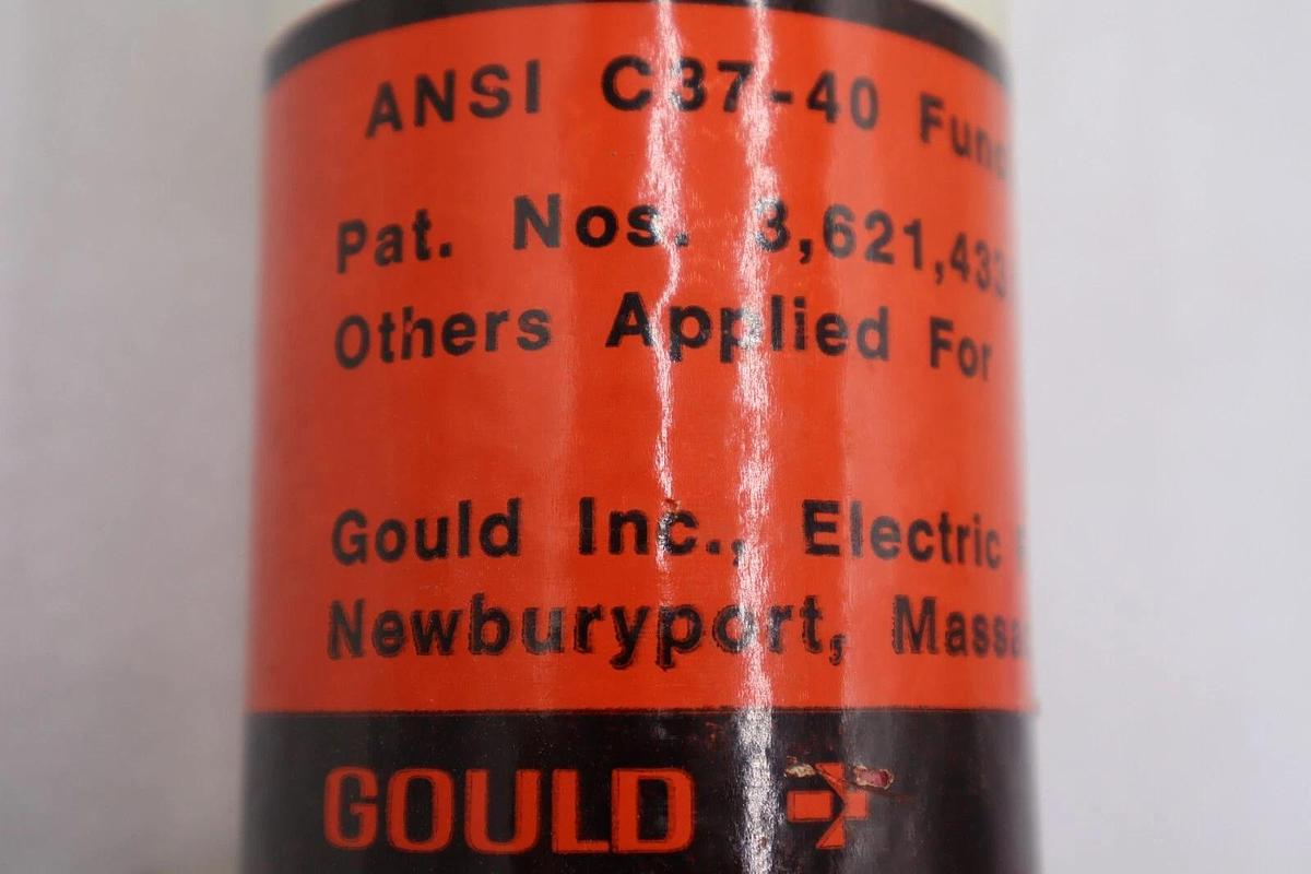 Used GOULD SHAWMUT 225-007-974 ANSI C37-40 FUSE CLASS G STOCK 2395