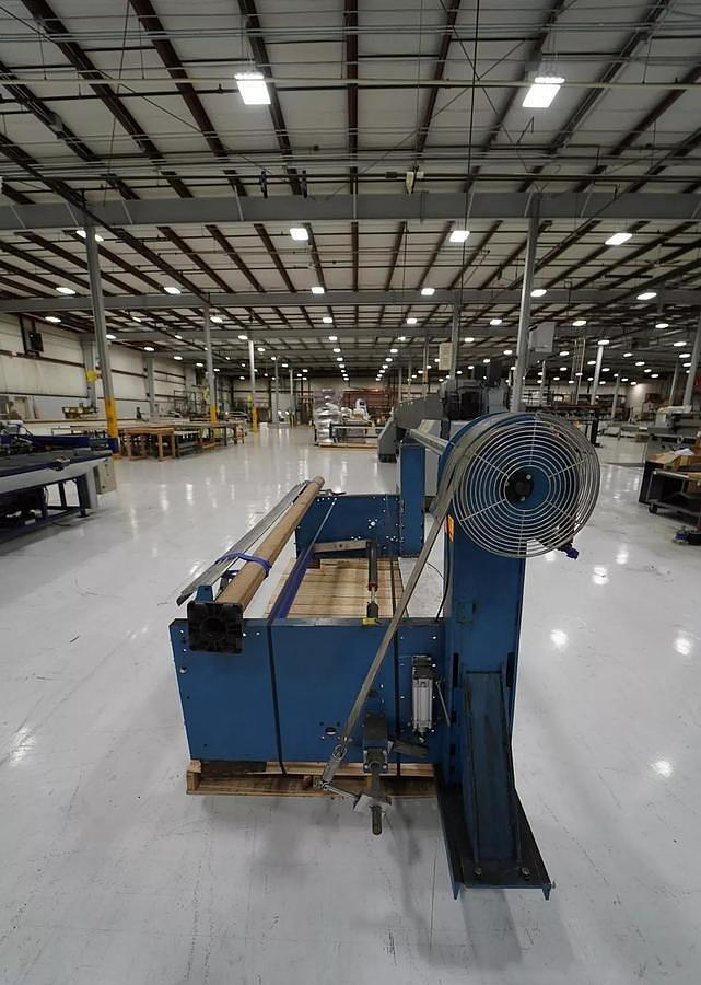 Used 84" HEAVY DUTY ROSENTHAL SHEETER MODEL HXBZ5AAACPLC - MANUFACTURED 2015