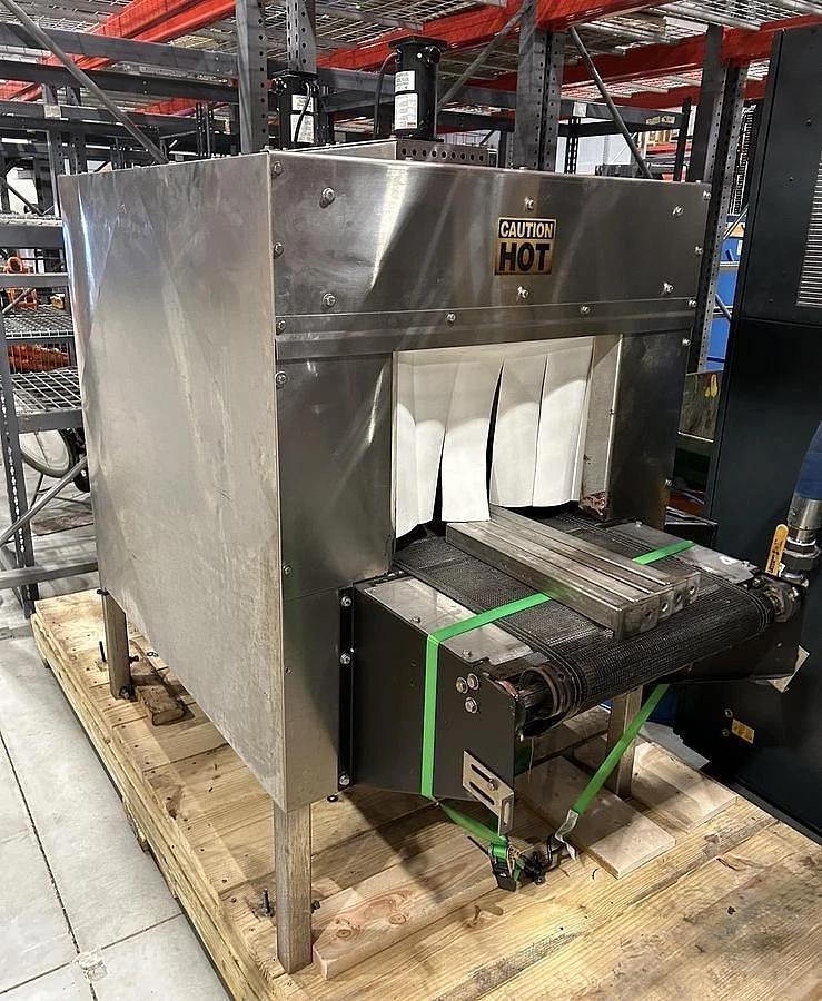 Used TEXWRAP MODEL 2219 SHRINK WRAP SYSTEM WITH VIDEO