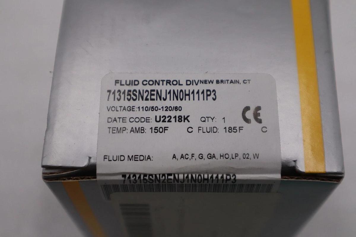 Used NEW PARKER SKINNER 71315SN2ENJ1N0H111P3 SOLENOID VALVE STOCK G646A