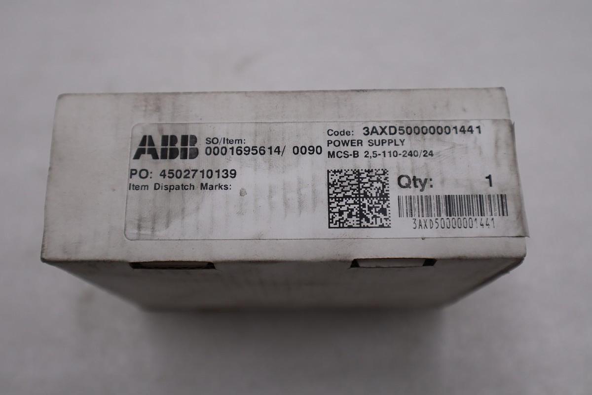 Used MURR ELEKTRONIK MCS-B-2.5-110-240/24 / MCSB2511024024 - STOCK GF162A