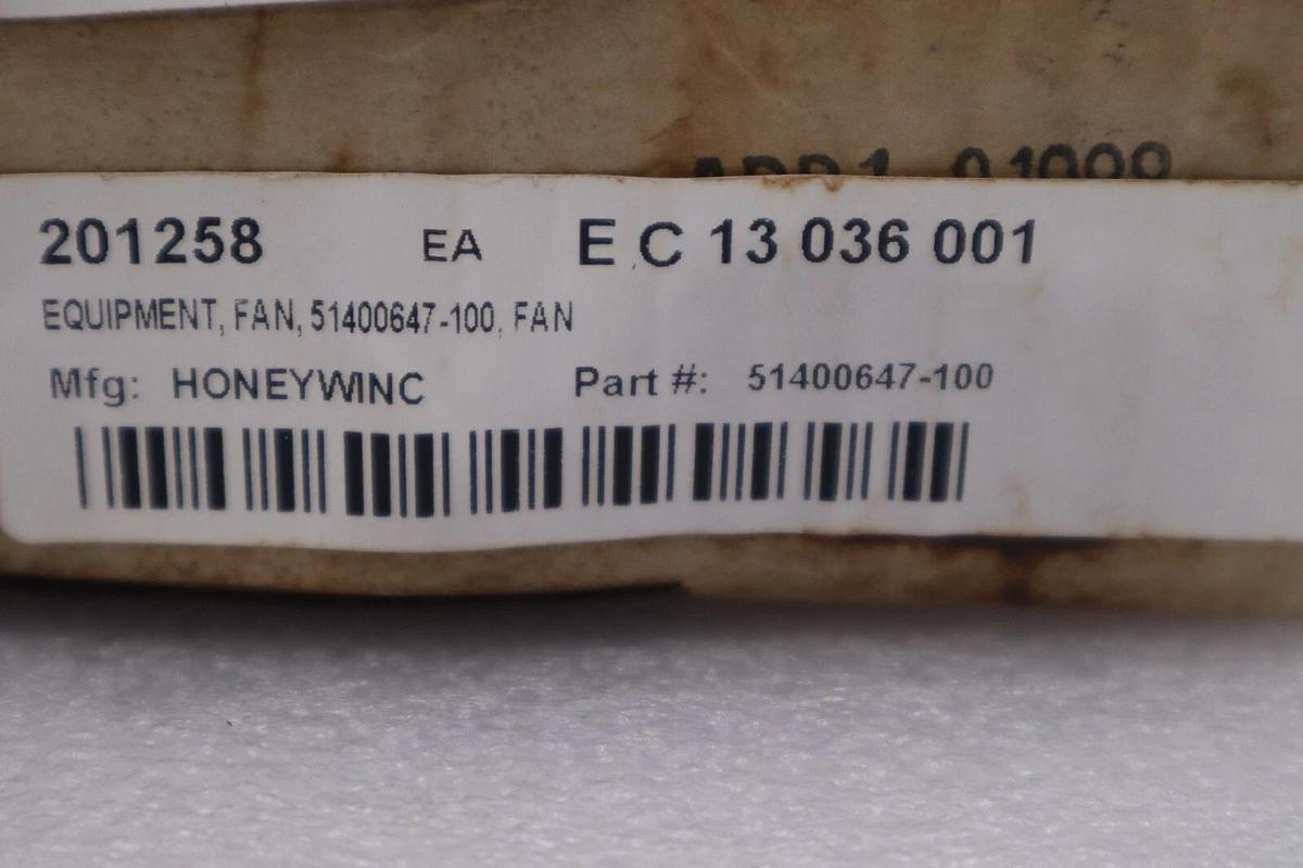 Used NEW HONEYWELL 51400647-100 10 Slot Fan Assembly Rev.G STOCK G309