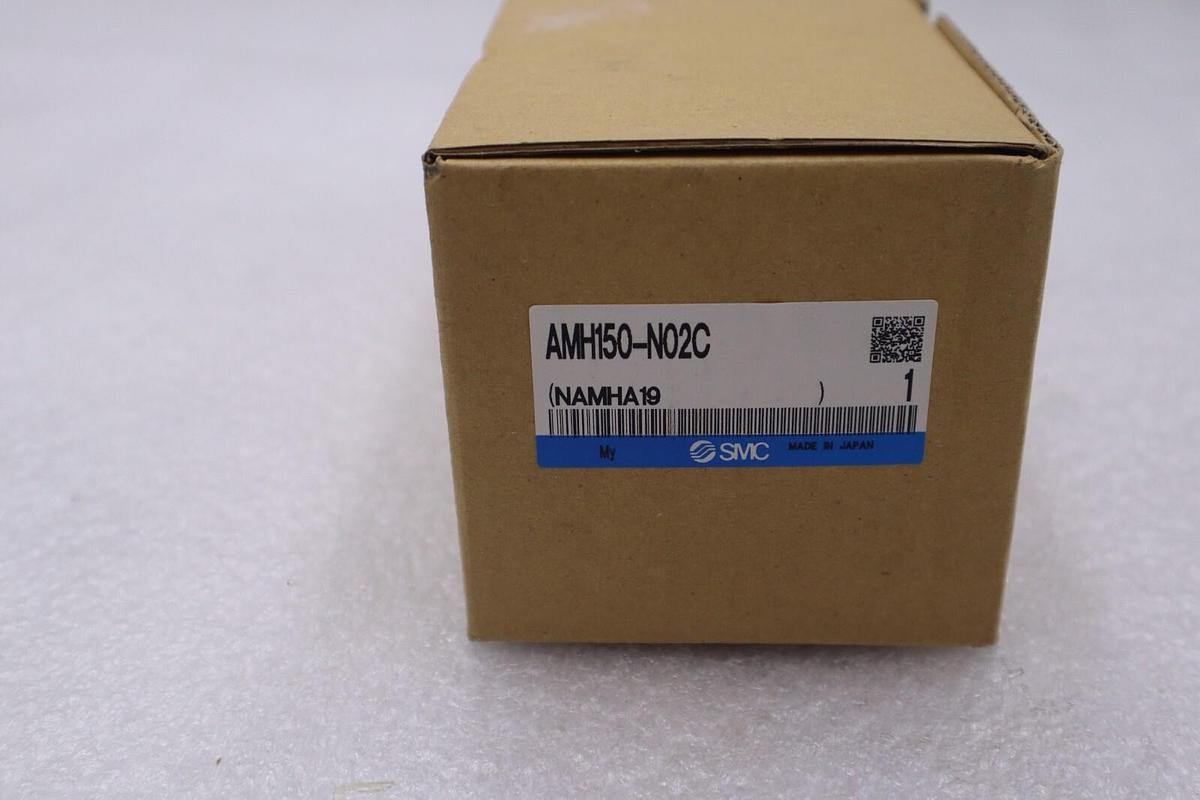 Used SMC AMH150-N02C AIR FILTER REGULATOR #S-337