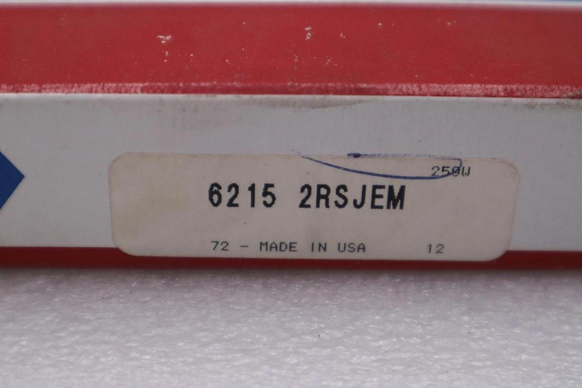 Used SKF 6215 2RSJEM Deep Groove Bearing, 65mm ID, 120mm OD, 23mm Width STOCK H560A