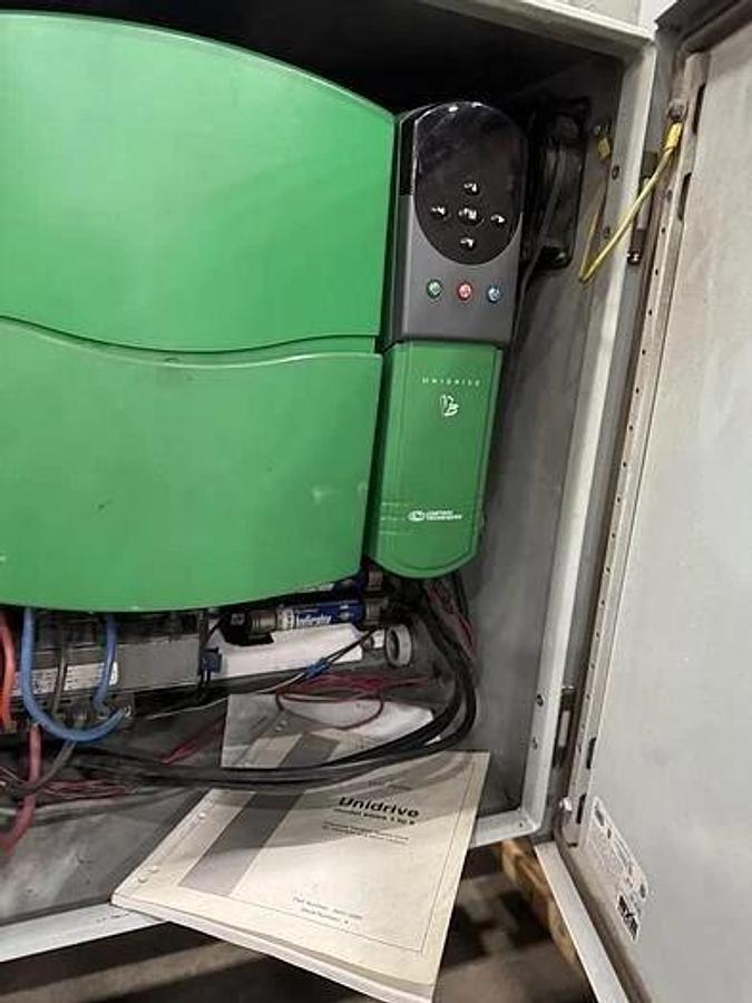 Used 72" DUSENBERY 613 COUNTER ROLL SLITTER REWINDER