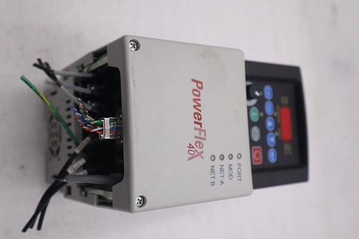 Used AB Allen-Bradley 22B-D1P4N104 PowerFlex 40 AC Drive SER A STOCK L-742-A