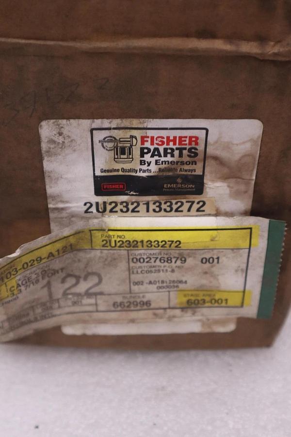 FISHER 2U232133272 LINEAL CAGE NEW WITH BOX STOCK 1017B