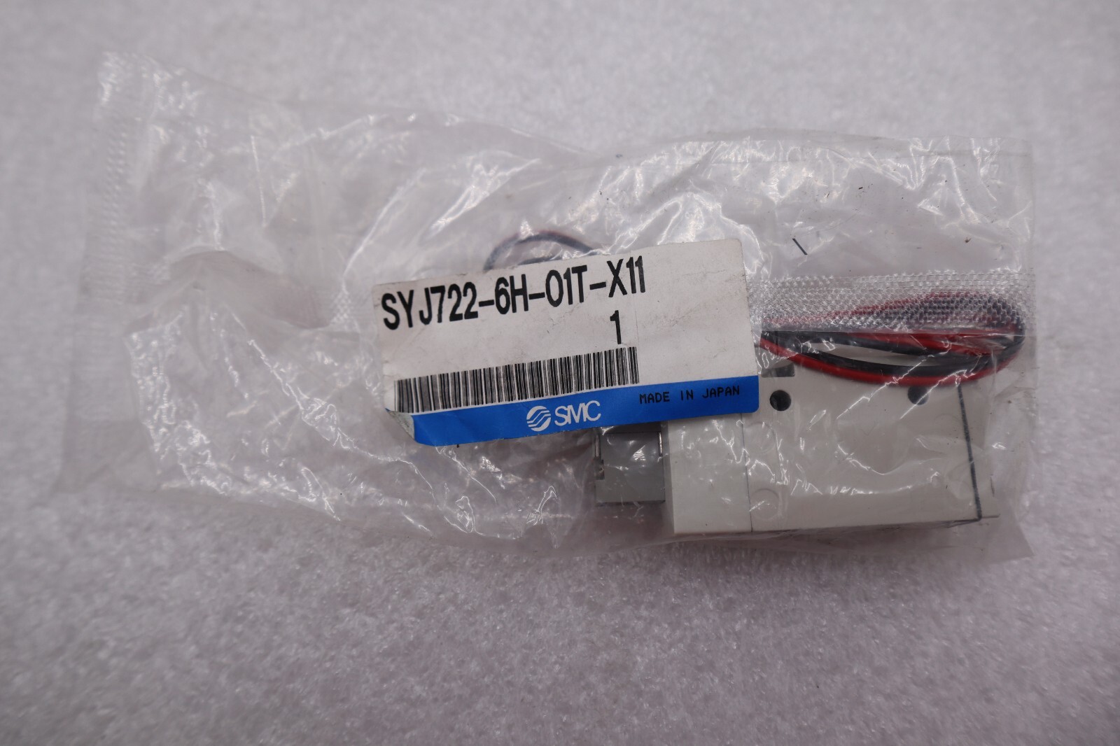 Used NEW SMC SYJ722-6H-01T-X11 Solenoid Valve #L-377-A