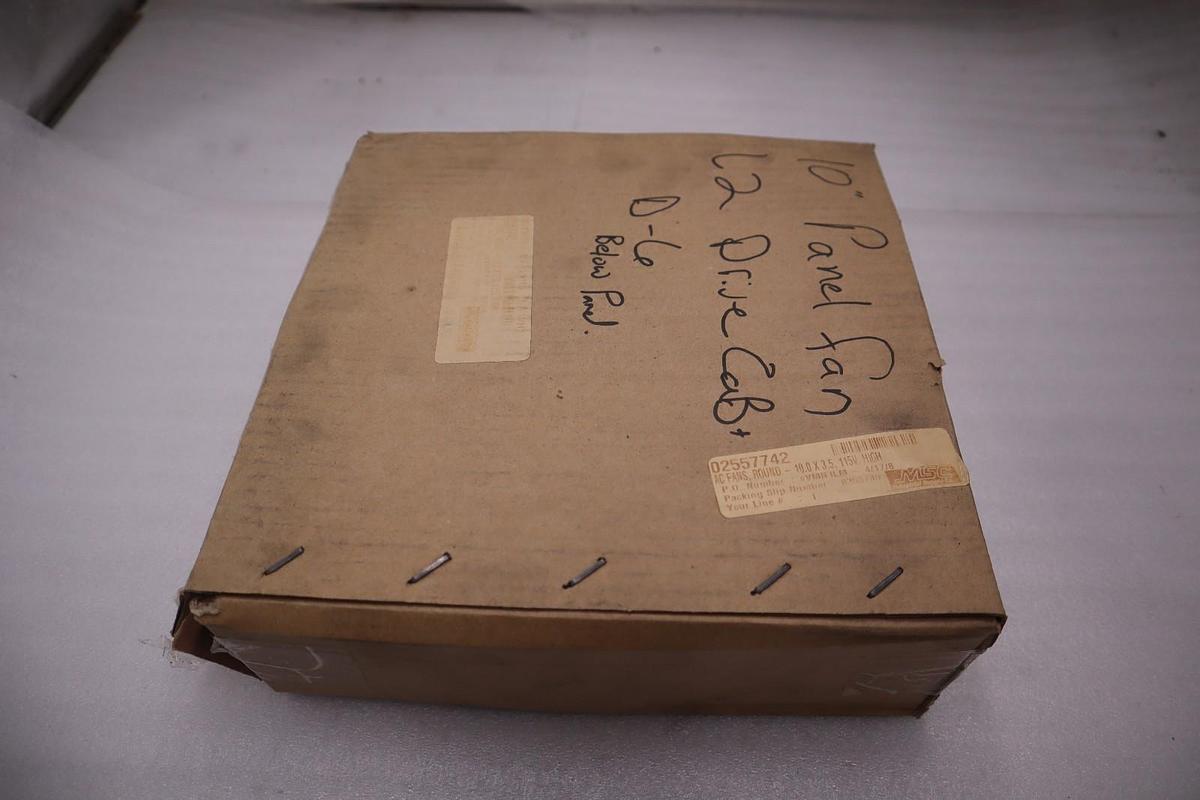 NULINE 02557742 ROUND AXIAL FAN 115V 10.0X3.5 - STOCK GF1360