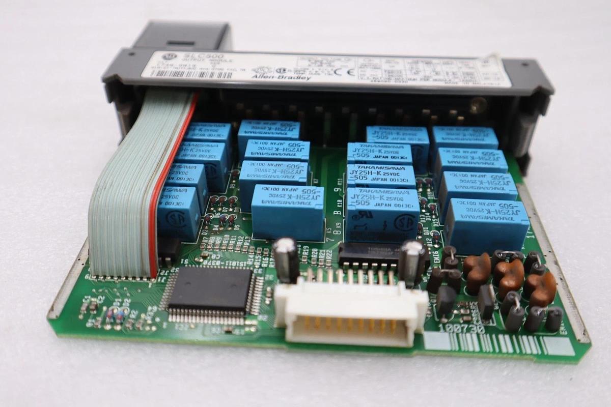 Used Allen Bradley 1746-OW16 /C SLC 500 Relay Output Module STOCK H675A