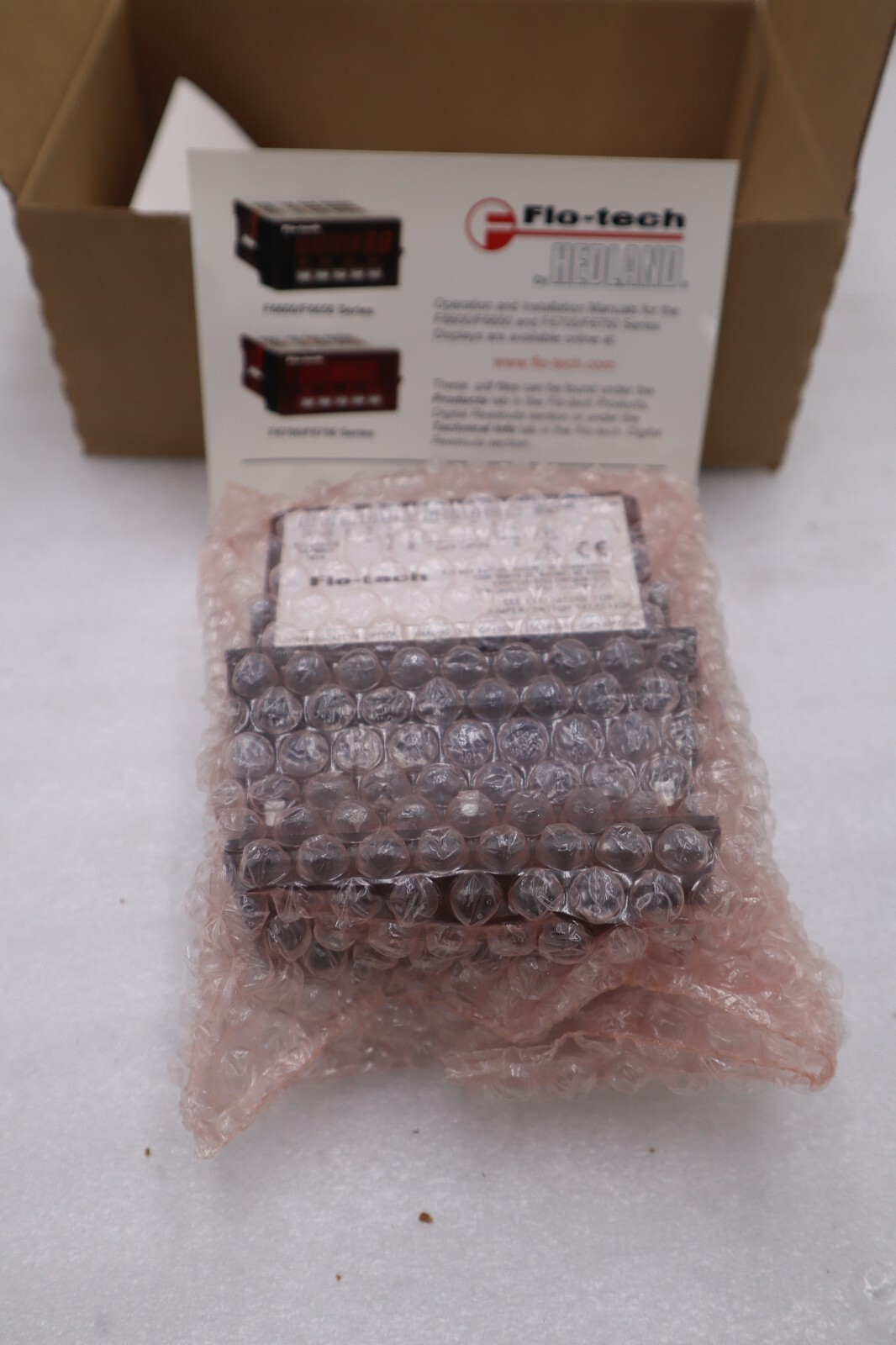 Used FLO-TECH HEDLAND F6600-X-X-G F6600 Series Display NEW UNIT STOCK G294A