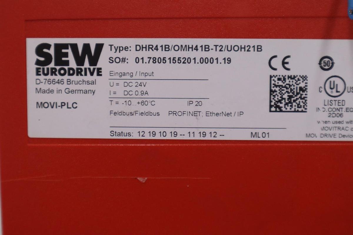 Used SEW Eurodrive DHR41B/OMH41B-T2/UOH21B MOVI-PLC STOCK H-783C