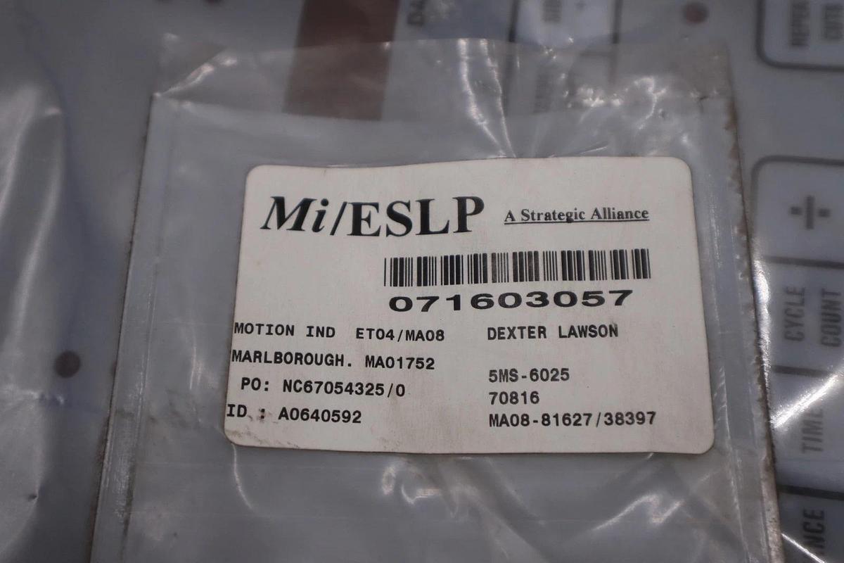 Used DEXTER LAWSON 5MS-6025 CONTROL BOARD - STOCK GF669