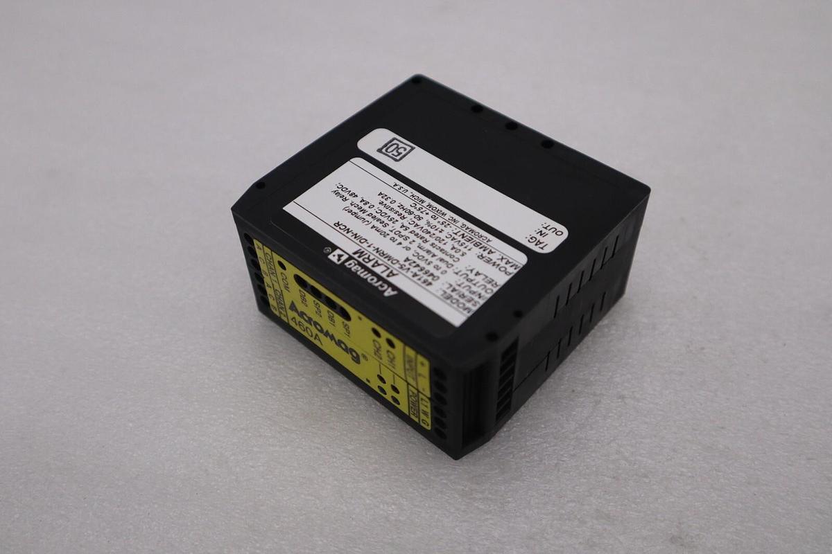 Used ACROMAG 461A-V5-DMRN-DIN-NCR ALARM NEW UNIT STOCK G885A