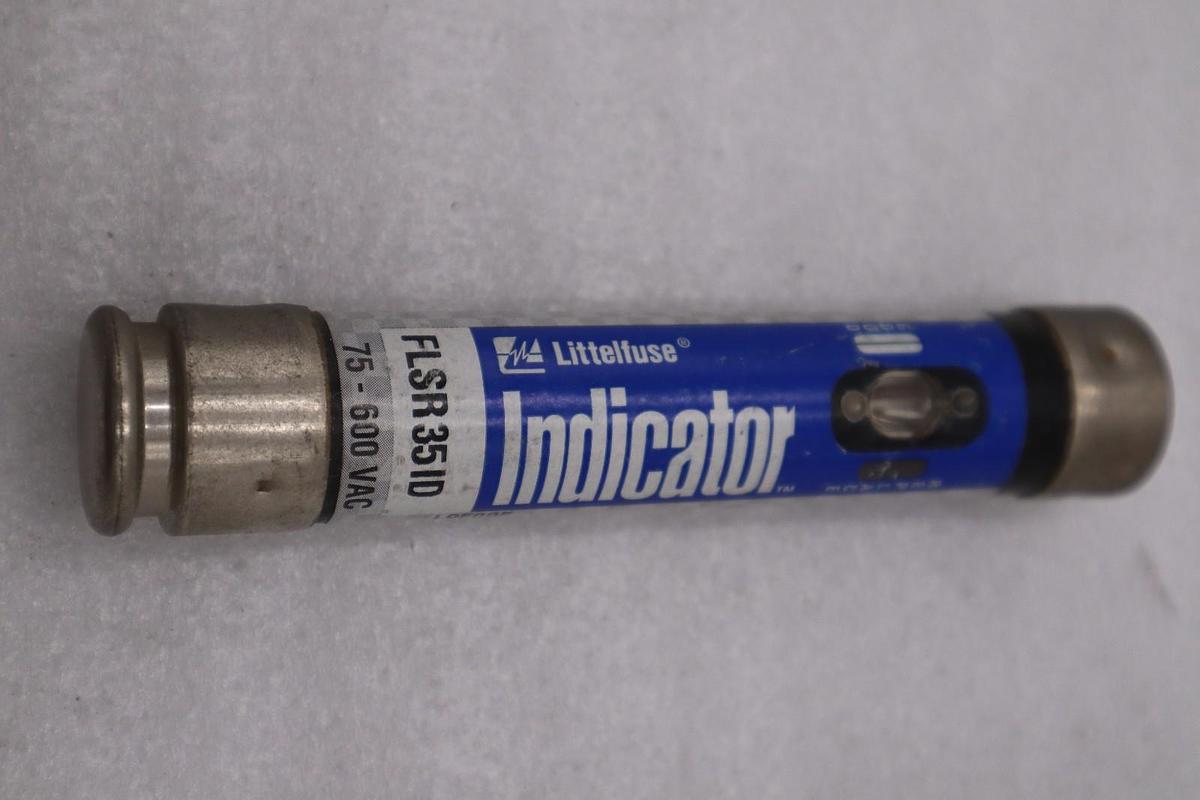LOT OF 2 - FLSR 35 ID  Littlefuse 600 Volt Indicator Fuses - STOCK K-4025CC