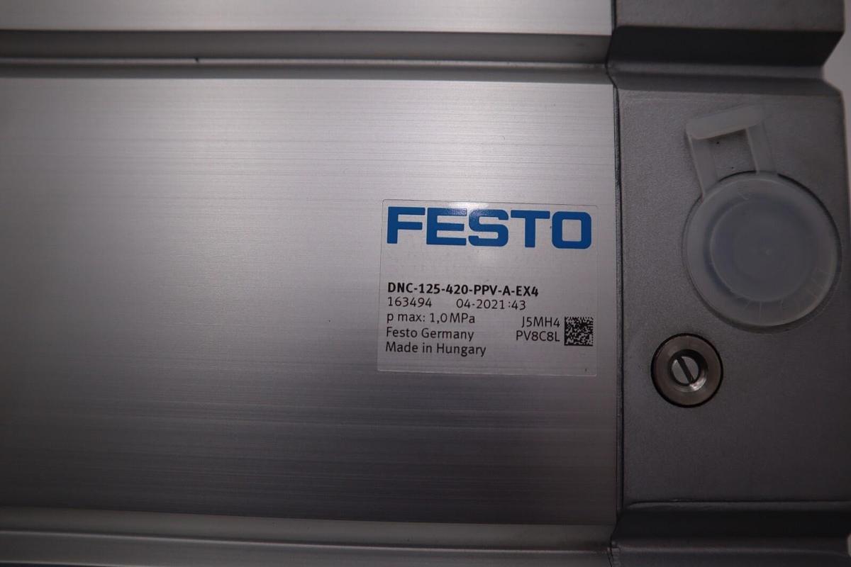 Used NEW FESTO DNC-125-420-PPV-A-EX4 P MAX 1.0MPA STOCK M-173