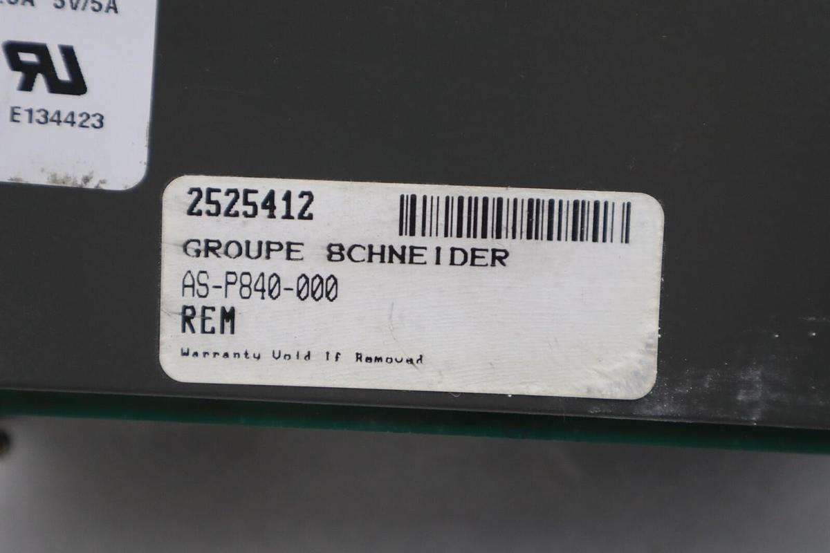 Used SCHNEIDER MODICON AS-P840-000 Power Supply Module STOCK G214A