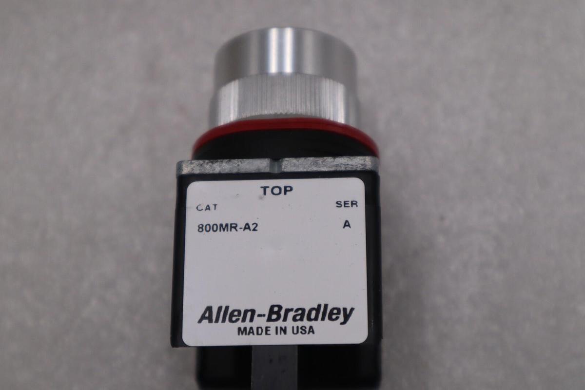NEW ALLEN BRADLEY 800MR-A2 SER. A SMALL ROUND PUSH BUTTON UNIT STOCK H328A