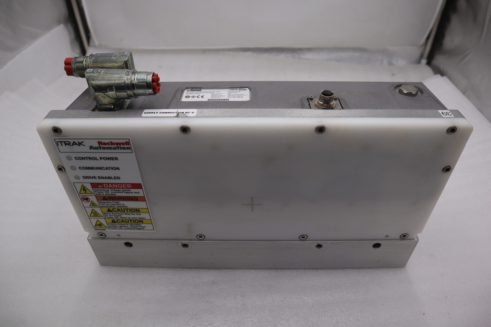 Used Allen Bradley iTrak Kinetix # 2198T-L16-T0504-A00N-2E1E-NS Ser. B AB STOCK 4981