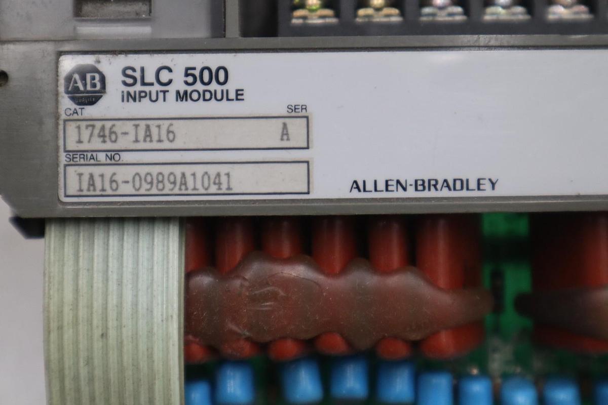 Used LOT OF 4 AB Allen Bradley 1746-IA16 Series A SLC 500 Input Module STK 5347A