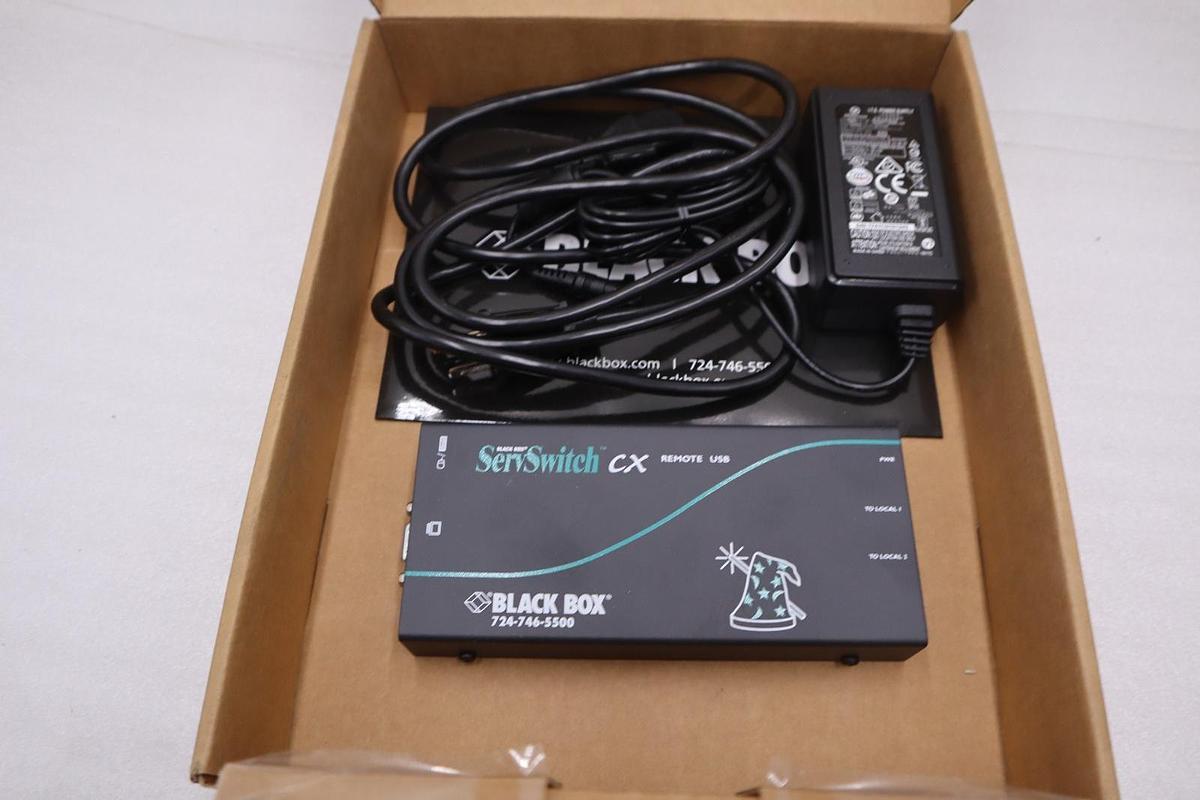 Used NEW OPEN BOX Black Box KV04U-REM ServSwitch CX Remote USB Unit STK GF203