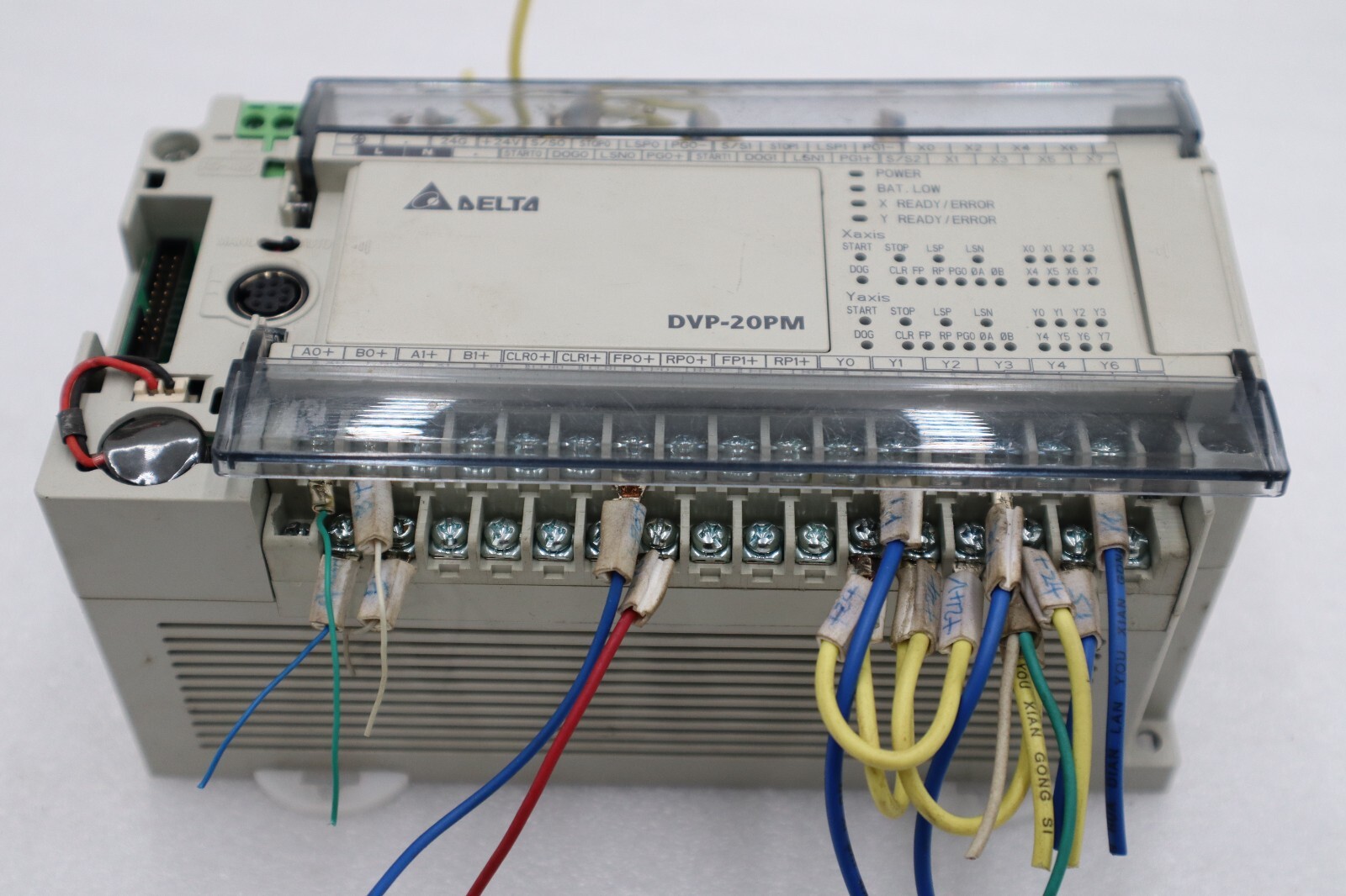 Used Delta PLC Module DVP20PM00D STOCK K-3003-A