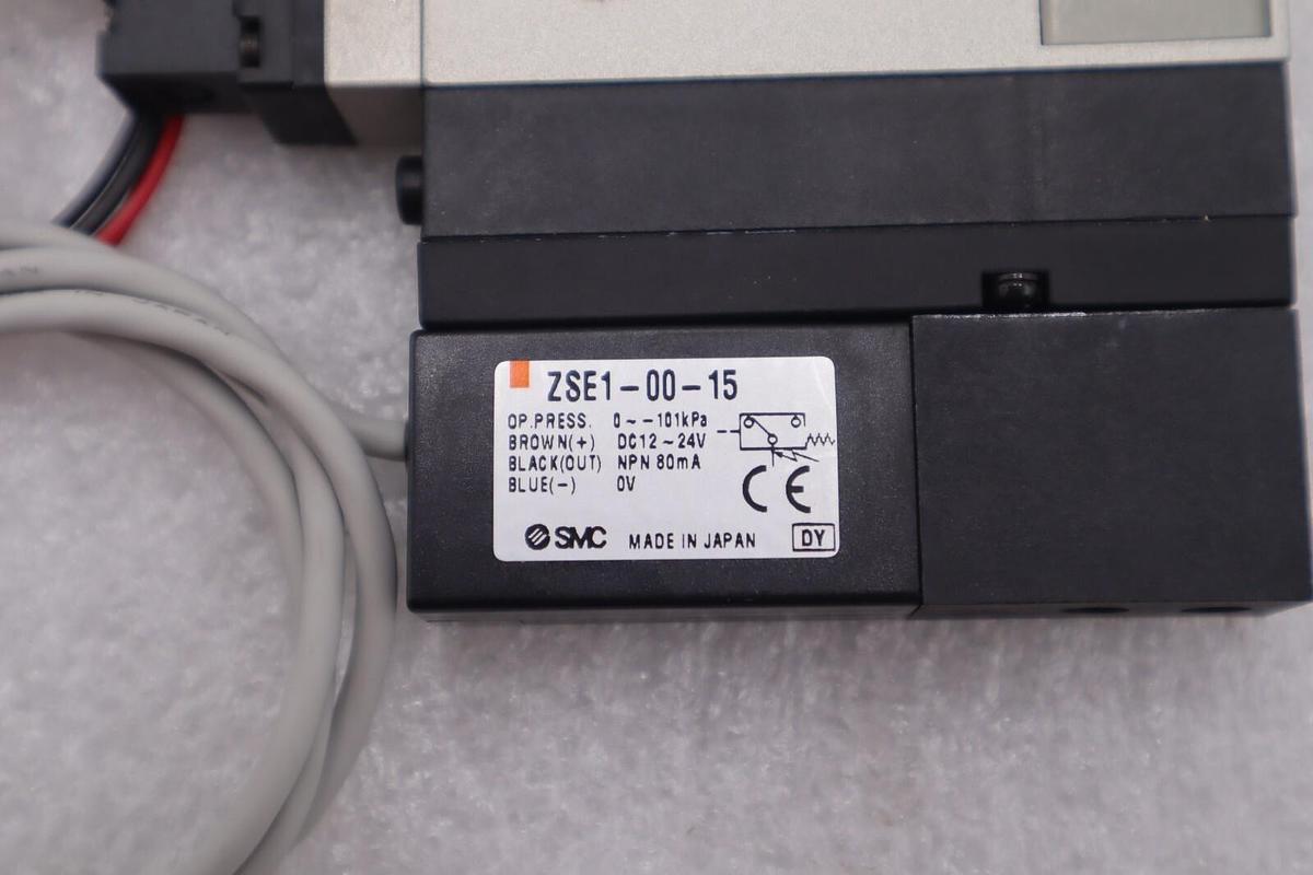 SMC Vacuum Ejector NZM121HT-K5LZ-E15L & VJ114 Solenoid Valve NEW STOCK K-2468