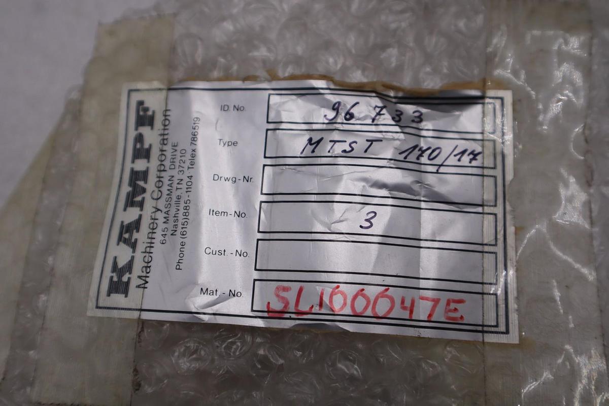 MATTKE Typ: MTST170/17 Transistor - STOCK 2705A