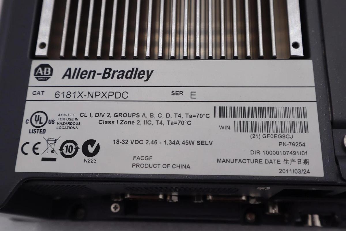 NEW IN BOX ALLEN BRADLEY 6181X-NPXPDC SER E STOCK 2177