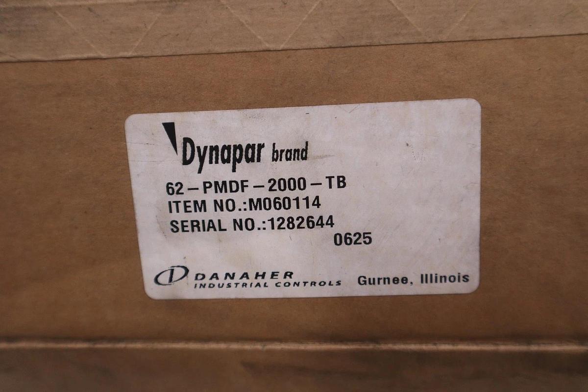 NEW M060114 Dynapar Encoder 60P SERIES HEAVY DUTY ROTOPULSER 62-PMDF-2000-TB