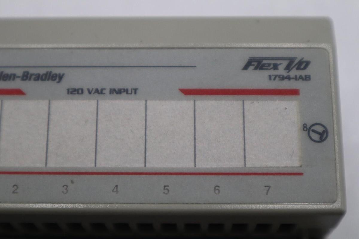 Used Allen Bradley 1794-IA8 1794-1A8 1794-IAB 1794-TBN Flex I/O Input Module #2425A