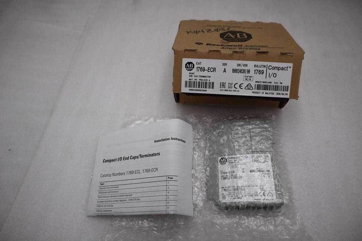NEW OPEN BOX ALLEN BRADLEY 1769-ECR PLC MODULE AB STOCK H252A
