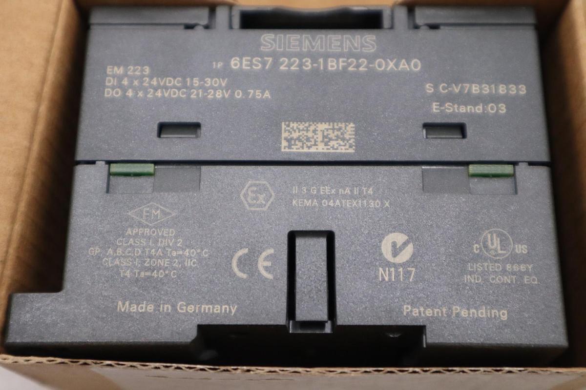 NEW SIEMENS 6ES7 223-1BF22-0XA0 I/O MODULE SIMATIC S7-200 STOCK H845A