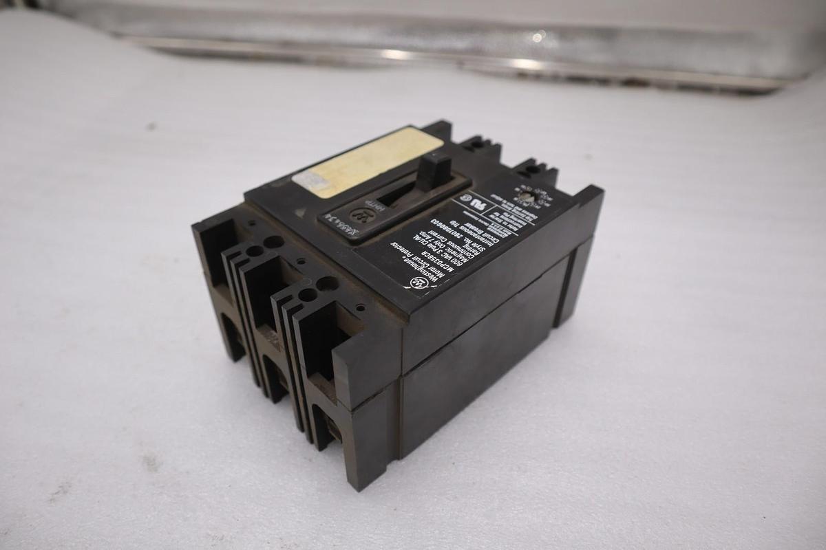 Used Westinghouse MCP0358CR Circuit Breaker 7A 3P 600VAC STOCK 5743CC