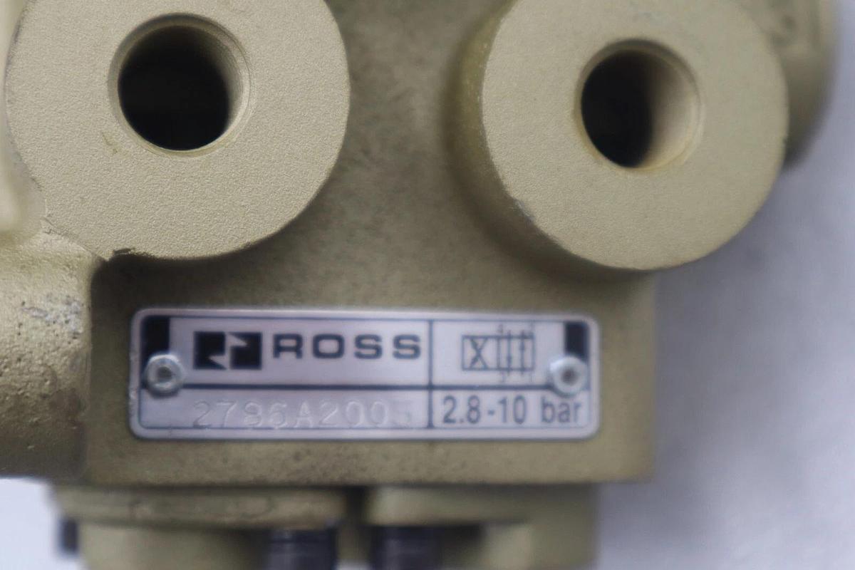 Used ROSS AIR VALVE 4WAY 2756A2002 STOCK B-751