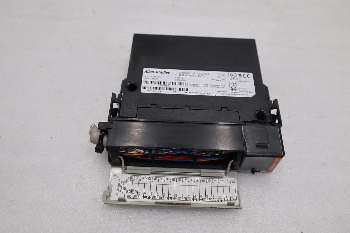 Used AB Allen-Bradley 1756-OA16I 16Pt. Isolated Output Module STK 5363