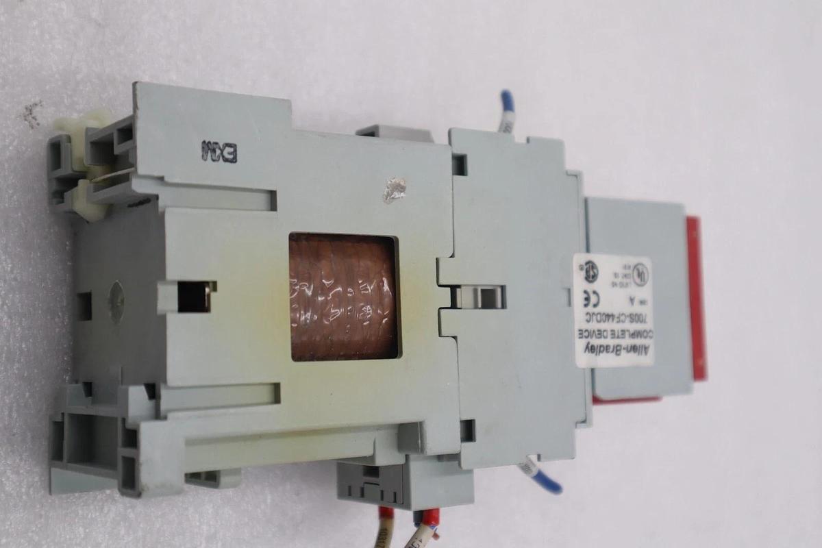 Used ALLEN BRADLEY 700S-CF440DJC SAFETY CONTROL RELAY 8 POLE 24VDC STOCK 5089