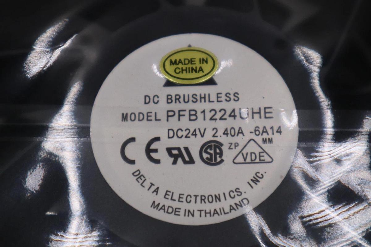 Used NEW Delta PFB1224UHE Inverter Cooling Fan DC 24V 2.40A STOCK 2999CC