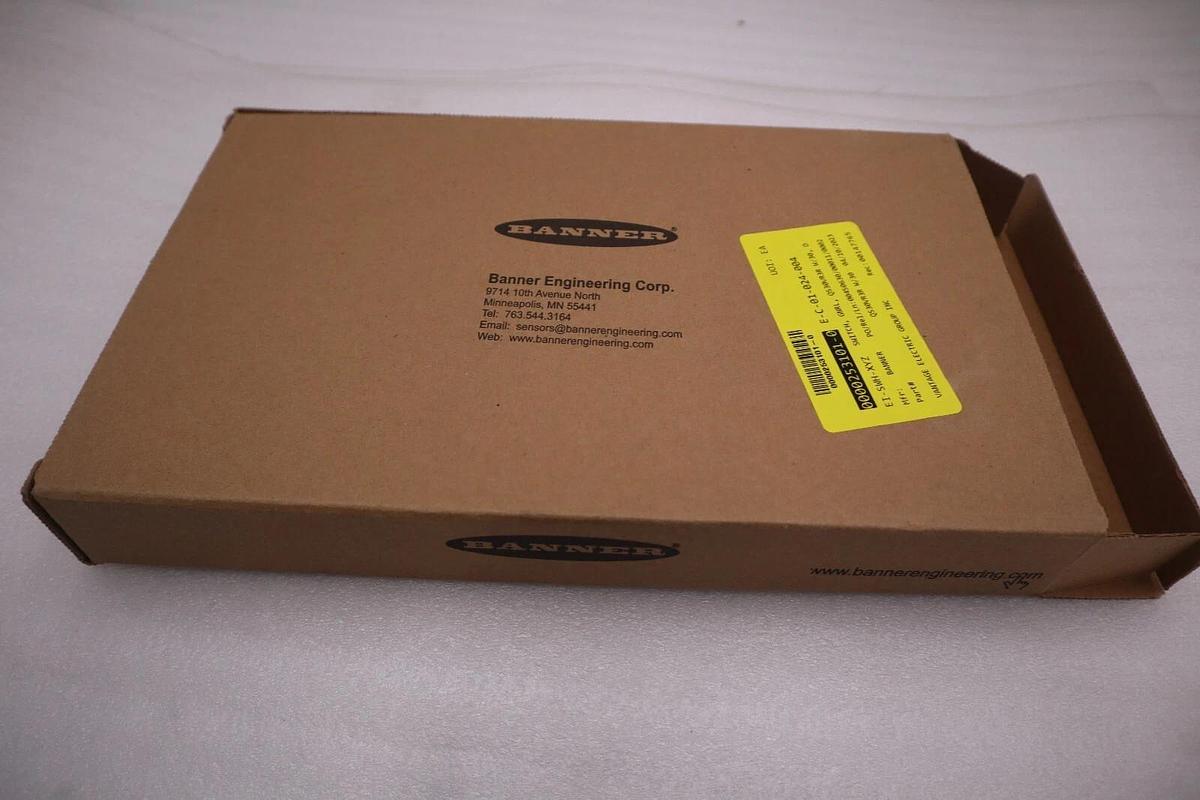 Used NEW Banner QS30VR3R W/30’ High Performance Long Range Sensor 73197 STOCK G27