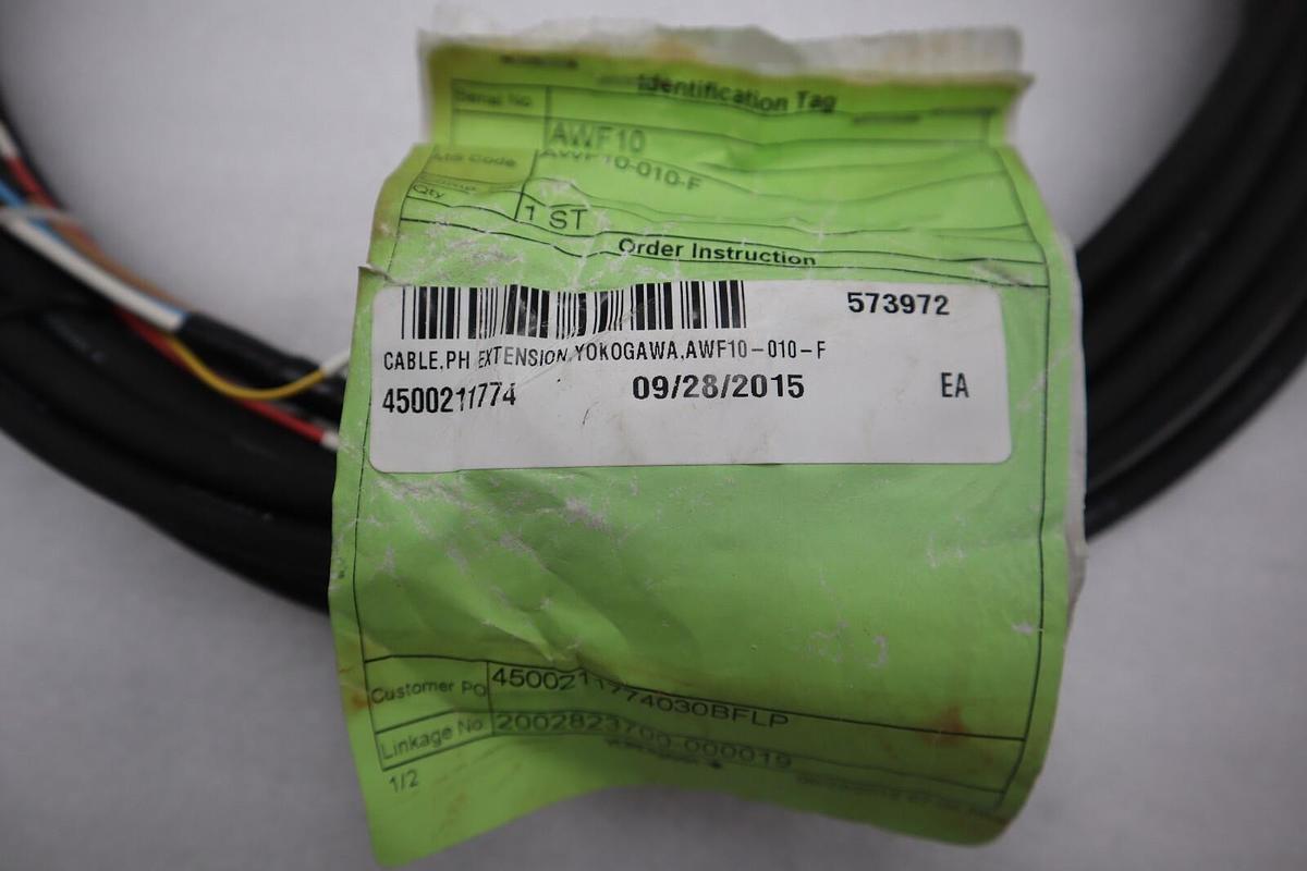 NEW YOKOGAWA AWF10 EXTENSION CABLE AWF10-010-F STOCK G711