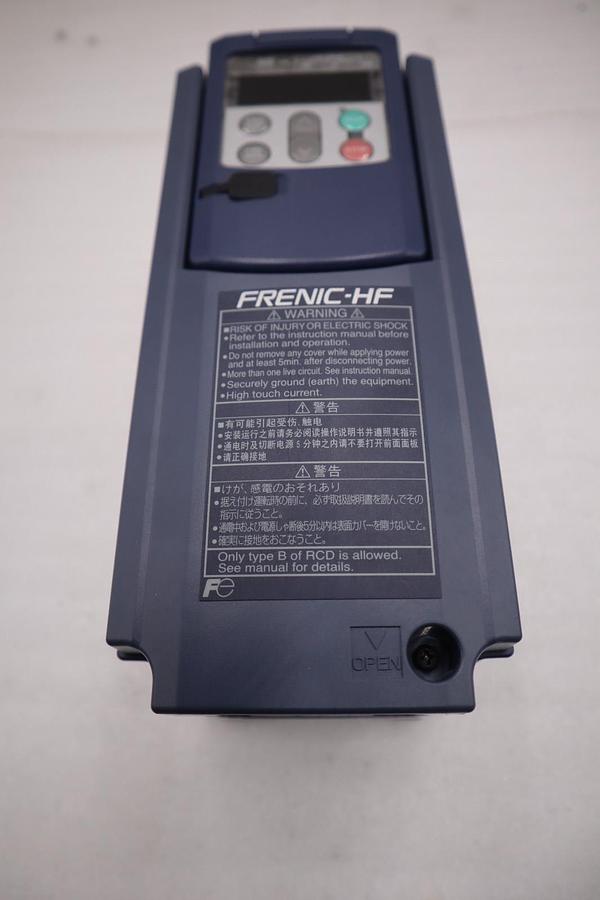 Used Fuji Electric FRN0.75H1S-2HT Inverter STOCK 2894A