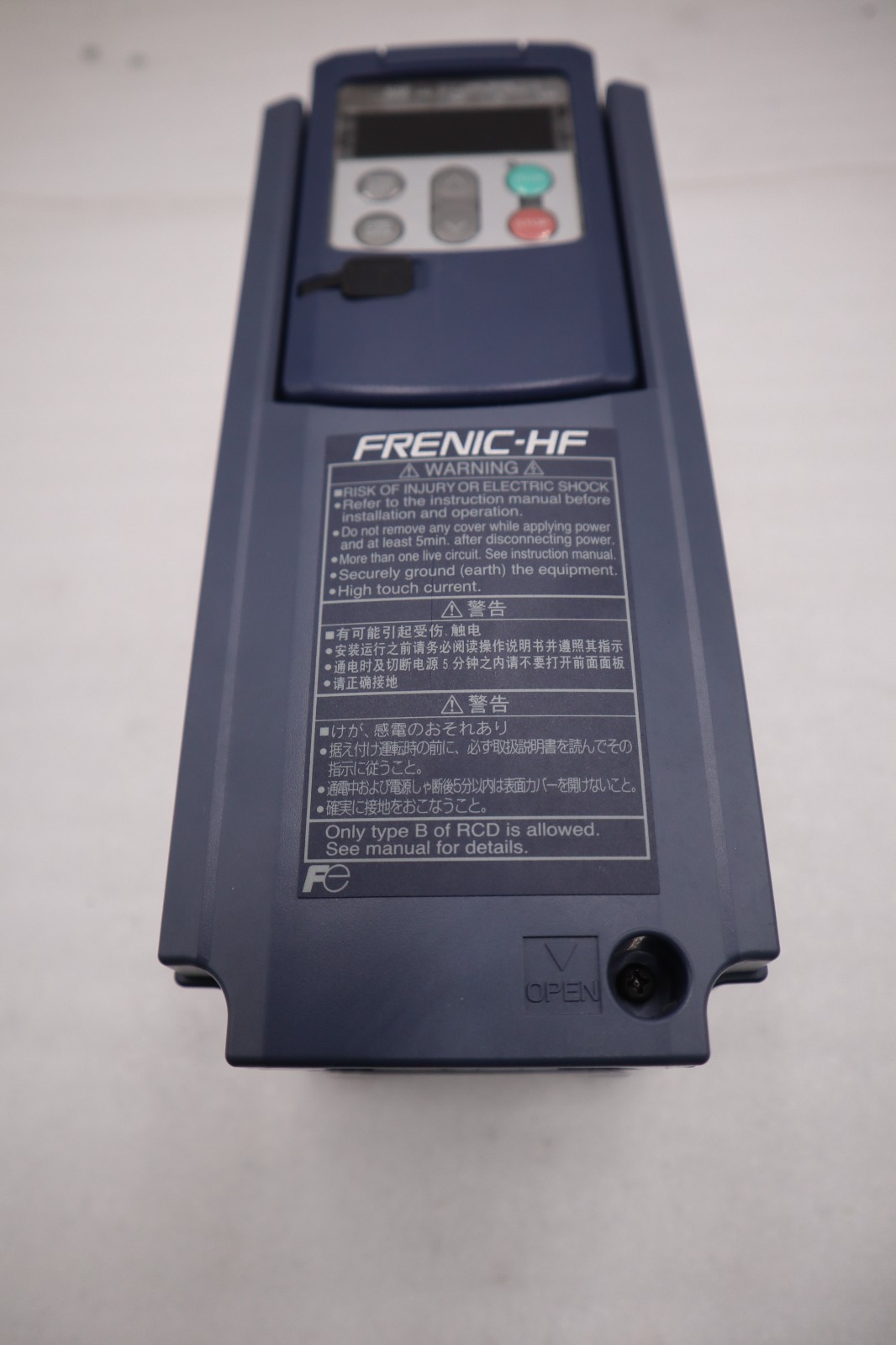 Used Fuji Electric FRN0.75H1S-2HT Inverter STOCK 2894A
