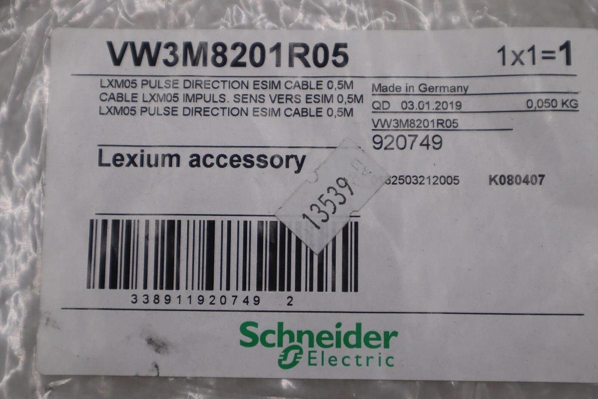 SCHNEIDER ELECTRIC VW3M8201R05 / VW3M8201R05 (BRAND NEW) STOCK K-3749