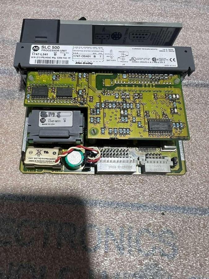 Used NEW OPEN BOX AB 1747-L541 SER B ALLEN BRADLEY SLC500 PROCESSOR UNIT STK L810CC