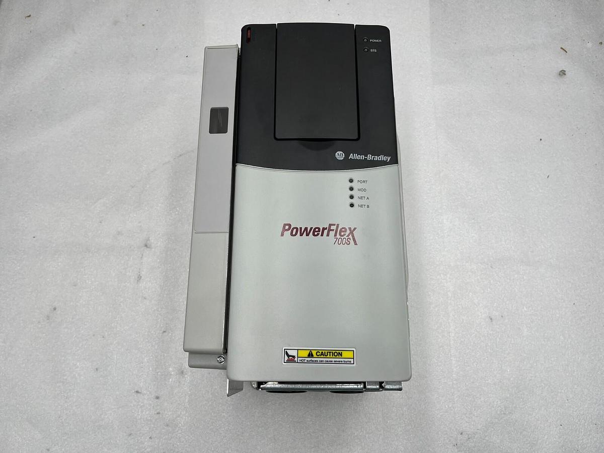 Used NEW ALLEN BRADLEY POWERFLEX 700S VFD 20DD014A3EYYAEBSE 10 HP 480V STOCK 1703-A