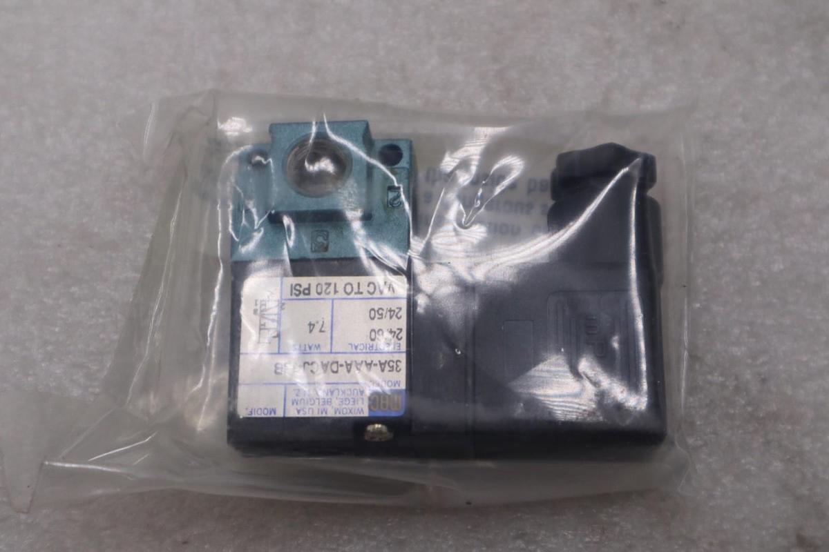 Used MAC VALVES 35A-AAA-DACJ-1JB Air Solenoid Valve AIR SOLENOID VALVE STOCK #K-1971A