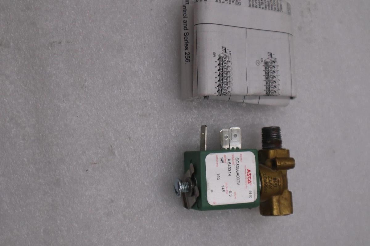 Used ASCO SC8356A002V VALVE NEW WITH BOX (SEVEN AVAILABLE) STOCK G-115B